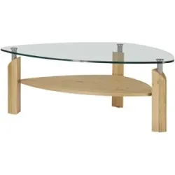 Höffner Couchtisch  Han ¦ holzfarben ¦ Maße (cm): B: 85 H: 45