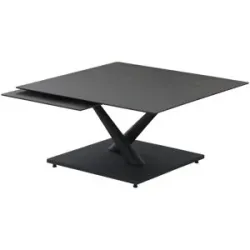 Höffner Couchtisch  Domos ¦ grau ¦ Maße (cm): B: 84 H: 41