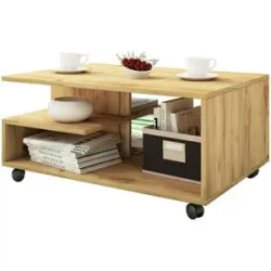 Höffner Couchtisch  Stango ¦ holzfarben ¦ Maße (cm): B: 50 H: 41