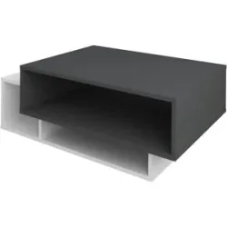 Höffner Couchtisch  Runila ¦ grau ¦ Maße (cm): B: 50 H: 35