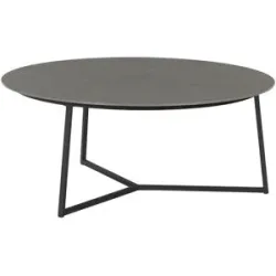 SCHÖNER WOHNEN Kollektion Couchtisch  Connect ¦ grau ¦ Maße (cm): H: 35  Ø: 83
