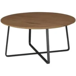 SCHÖNER WOHNEN Kollektion Couchtisch  Yoris ¦ holzfarben ¦ Maße (cm): H: 35  Ø: