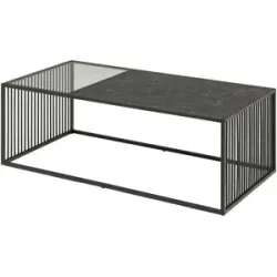 Höffner Couchtisch  Formiche ¦ schwarz ¦ Maße (cm): B: 60 H: 40