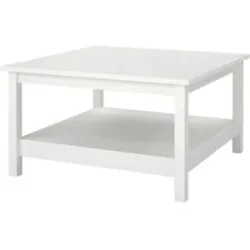 Höffner Couchtisch  Madron ¦ weiß ¦ Maße (cm): B: 81 H: 45