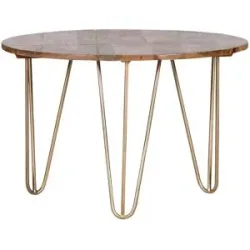 Höffner Couchtisch  Spot ¦ holzfarben ¦ Maße (cm): H: 45  Ø: 65