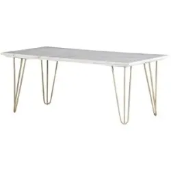 Höffner Couchtisch  Dooby ¦ weiß ¦ Maße (cm): B: 60 H: 45
