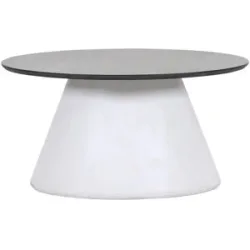 Höffner Couchtisch  Crazy ¦ schwarz ¦ Maße (cm): H: 36  Ø: 70