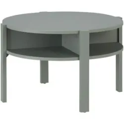 Höffner Couchtisch  Corno ¦ grün ¦ Maße (cm): H: 45,5  Ø: 74.4