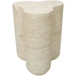 Höffner Couchtisch  Capri ¦ beige ¦ Maße (cm): B: 36 H: 45