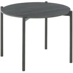 Höffner Couchtisch  Basiluzzo ¦ schwarz ¦ Maße (cm): H: 45  Ø: 60