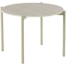 Höffner Couchtisch  Basiluzzo ¦ beige ¦ Maße (cm): H: 45  Ø: 60