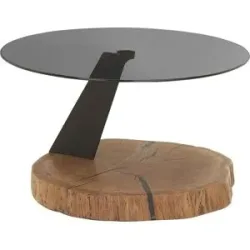 Höffner Couchtisch  Beuron ¦ holzfarben ¦ Maße (cm): H: 45  Ø: 75