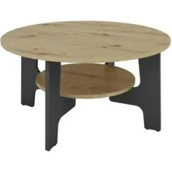by Living Couchtisch  Jonny ¦ holzfarben ¦ Maße (cm): B: 80 H: 42,5