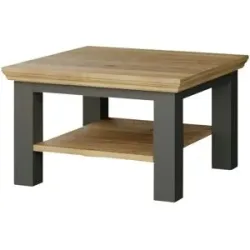Höffner Couchtisch  Countryside ¦ grau ¦ Maße (cm): B: 70 H: 43,6