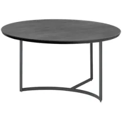 Höffner Couchtisch  Hesel ¦ grau ¦ Maße (cm): H: 42  Ø: 70