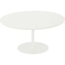 SCHÖNER WOHNEN Kollektion Beistelltisch  Henri ¦ weiß ¦ Maße (cm): H: 45  Ø: 90