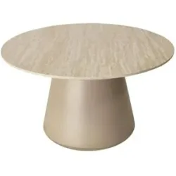 Furnhouse Couchtisch  Tango ¦ beige ¦ Maße (cm): H: 45  Ø: 80