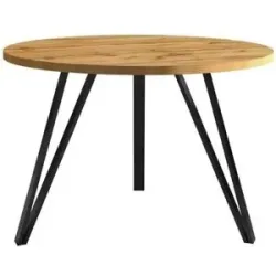 Höffner Couchtisch   ¦ holzfarben ¦ Maße (cm): H: 45  Ø: 67