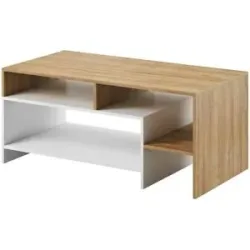 Höffner Couchtisch   ¦ weiß ¦ Maße (cm): B: 120 H: 53