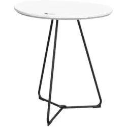 JOOP! Beistelltisch  Pebbles ¦ weiß ¦ Maße (cm): B: 48 H: 51