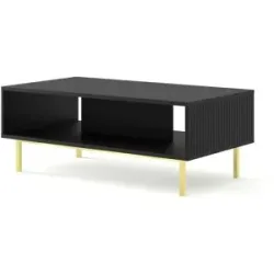 Höffner Couchtisch   ¦ schwarz ¦ Maße (cm): B: 60 H: 45