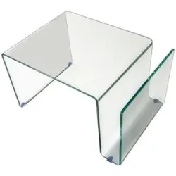 Höffner Couchtisch  Kalani I ¦ transparent/klar ¦ Maße (cm): B: 42 H: 36