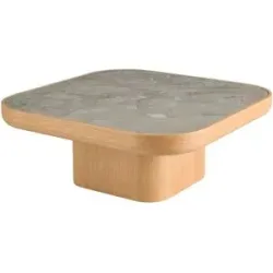 Höffner Couchtisch  Batari I ¦ holzfarben ¦ Maße (cm): B: 89,7 H: 35,5