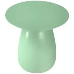 Höffner Beistelltisch  Baobab ¦ grün ¦ Maße (cm): B: 33 H: 34