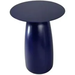 Höffner Beistelltisch  Baobab ¦ blau ¦ Maße (cm): B: 32 H: 44