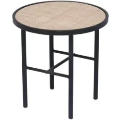 Höffner Beistelltisch   ¦ holzfarben ¦ Maße (cm): B: 40 H: 40