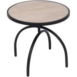 Höffner Beistelltisch   ¦ holzfarben ¦ Maße (cm): B: 45 H: 41,5