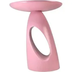Höffner Beistelltisch   ¦ rosa/pink ¦ Maße (cm): B: 32 H: 40