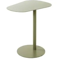 Höffner Beistelltisch   ¦ grün ¦ Maße (cm): B: 53 H: 60