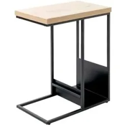 Höffner Beistelltisch   ¦ holzfarben ¦ Maße (cm): B: 30 H: 60
