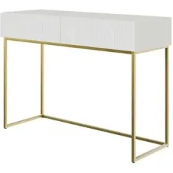 Selsey Schminktisch  Veldio ¦ weiß ¦ Maße (cm): B: 110 H: 79
