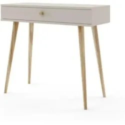 Höffner Schminktisch   ¦ beige ¦ Maße (cm): B: 90 H: 80
