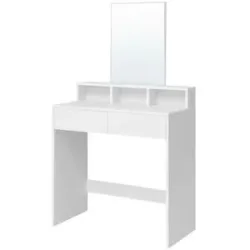 Höffner Schminktisch   ¦ weiß ¦ Maße (cm): B: 40 H: 140