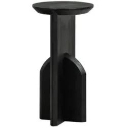 WOOOD Beistelltisch   ¦ schwarz ¦ Maße (cm): B: 30 H: 58