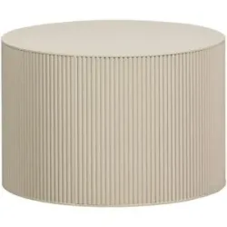 WOOOD Beistelltisch   ¦ beige ¦ Maße (cm): H: 40  Ø: 60