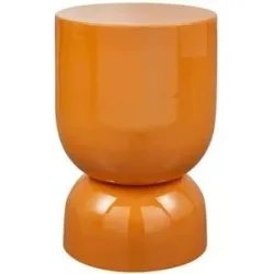 WOOOD Beistelltisch   ¦ orange ¦ Maße (cm): B: 32 H: 47