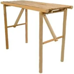 Höffner Konsolentisch   ¦ holzfarben ¦ Maße (cm): B: 90 H: 80