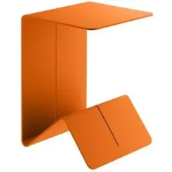 Eisenherz Beistelltisch   ¦ orange ¦ Maße (cm): B: 35 H: 60