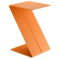 Eisenherz Beistelltisch   ¦ orange ¦ Maße (cm): B: 30 H: 50