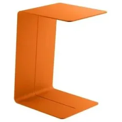 Eisenherz Beistelltisch   ¦ orange ¦ Maße (cm): B: 29 H: 50