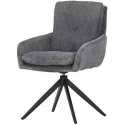 Höffner Drehsessel  Gufi ¦ grau ¦ Maße (cm): B: 60 H: 89 T: 69.0