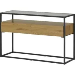 Höffner Konsolentisch  Ustica ¦ holzfarben ¦ Maße (cm): B: 40 H: 75