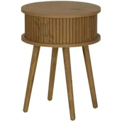 Höffner Beistelltisch  Hone ¦ holzfarben ¦ Maße (cm): H: 54  Ø: 40