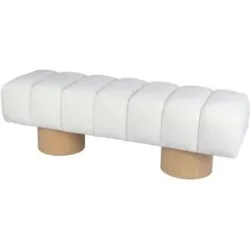 Höffner Bettbank  Vicomero ¦ creme ¦ Maße (cm): B: 140 H: 45 T: 45.0