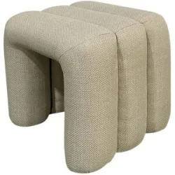 Höffner Polsterhocker  Libertina ¦ beige ¦ Maße (cm): B: 43,5 H: 45 T: 43.5