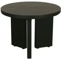 by Living Beistelltisch  Round ¦ schwarz ¦ Maße (cm): B: 40 H: 30